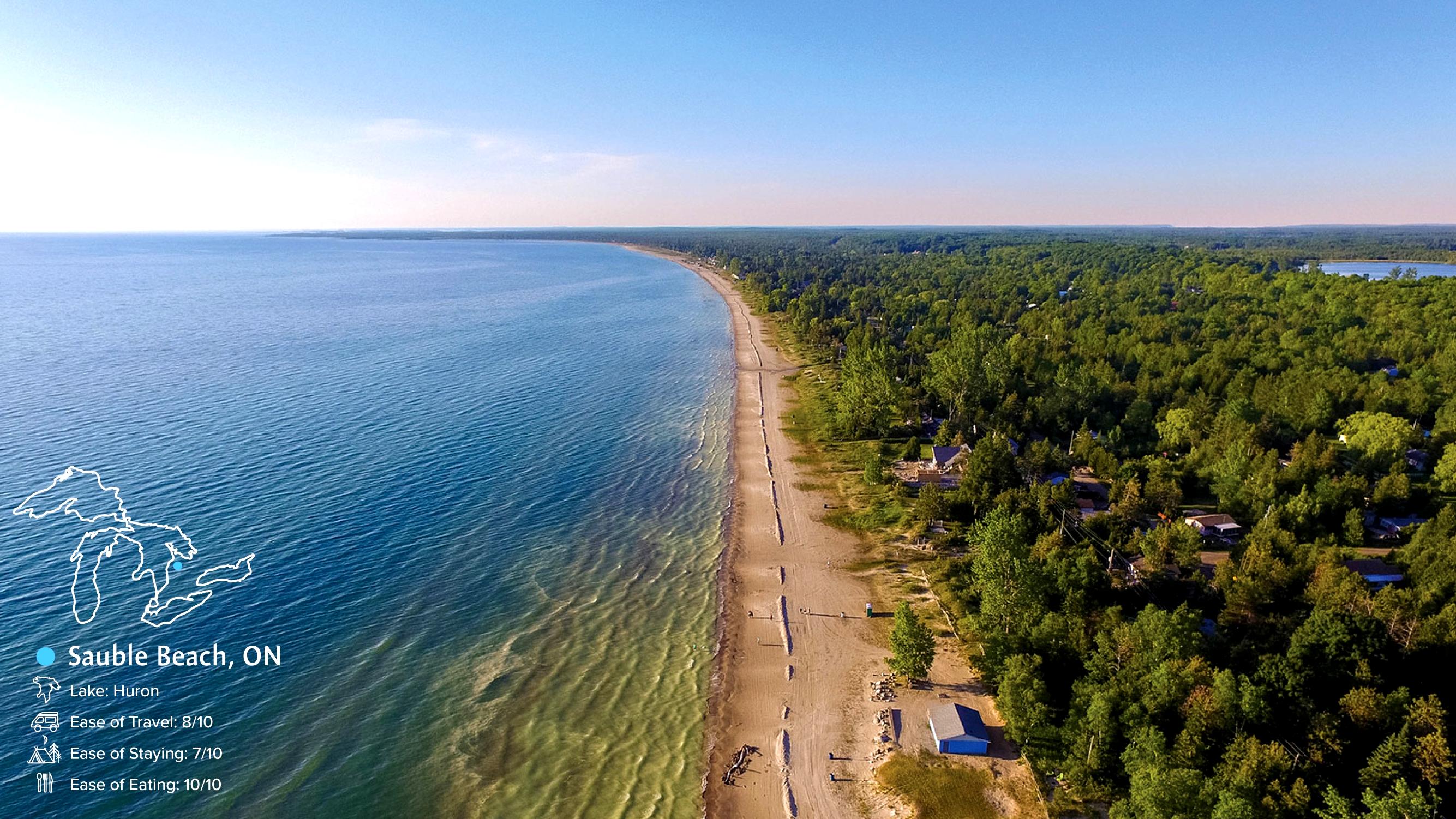 Sauble Beach Ontario Great Lakes Proud