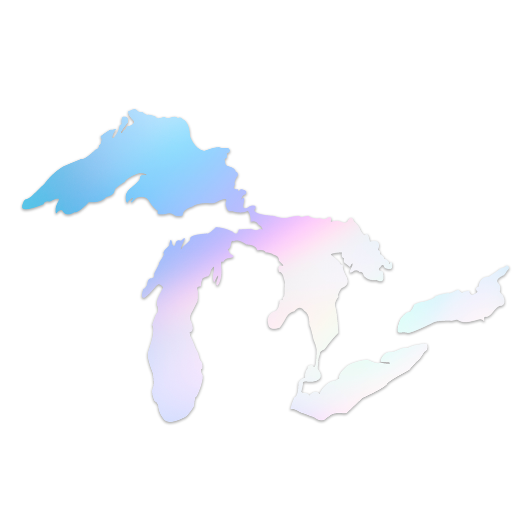 Great Lakes Proud Holographic Decal